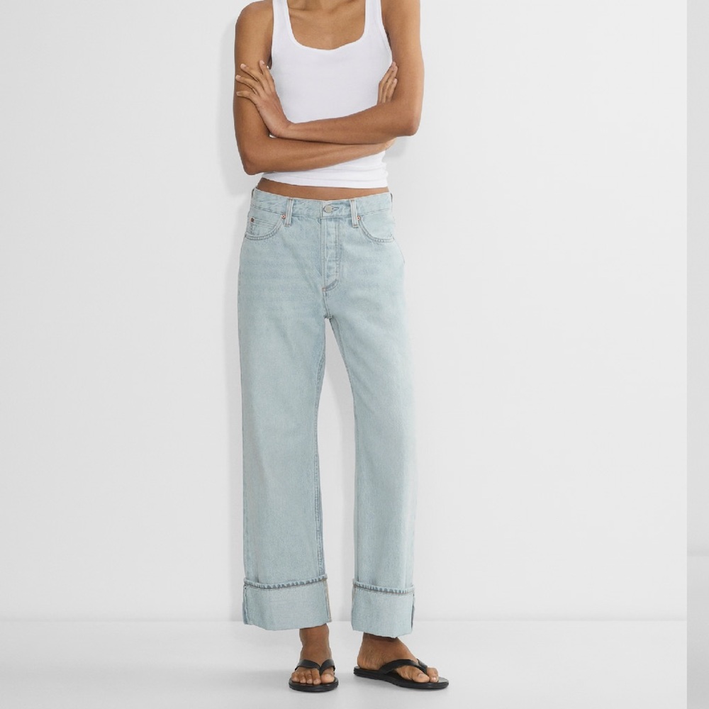 Denim forum the 90s vintage lo-rise cuffed jean